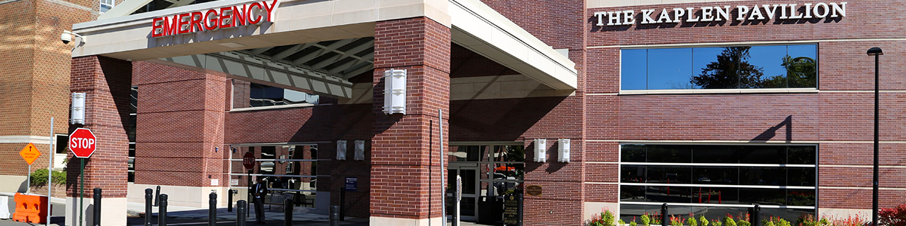 Emergency Department Entrance at Englewood Health